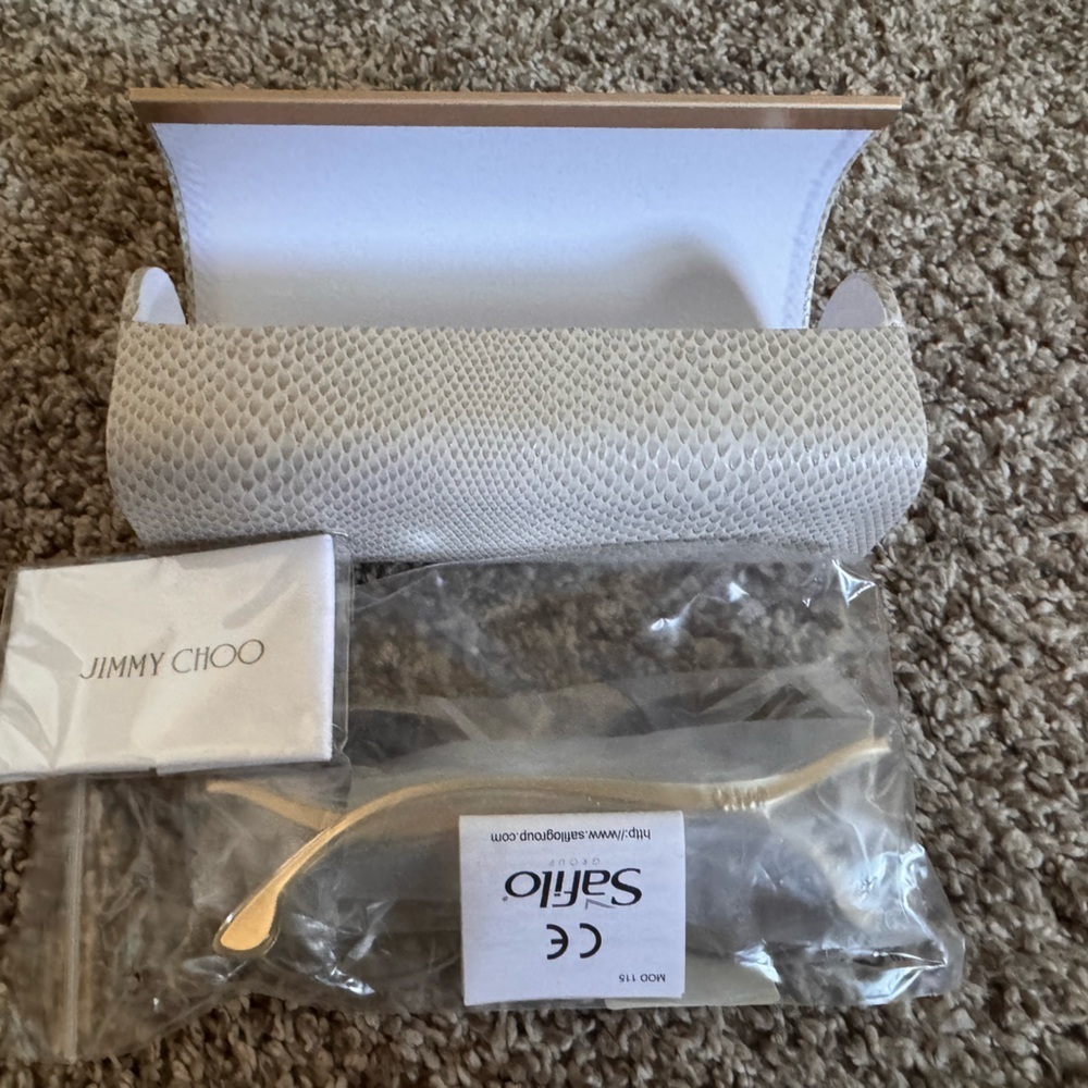 BNWT | Jimmy Choo Women's MAMIES 60mm Sunglasses | with case and accessories - Picture 6 of 7